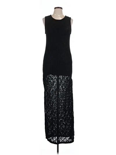 Pre-owned The Drop Casual Dress In Black