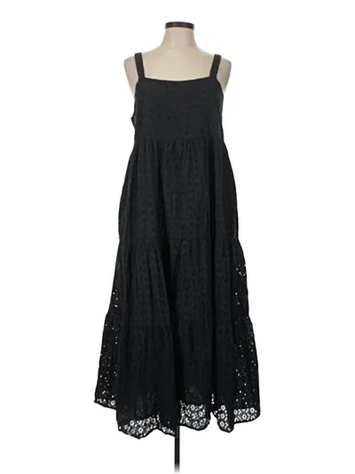 Pre-owned The Drop Casual Dress In Black