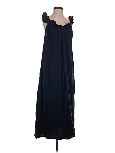 Pre-owned The Drop Casual Dress In Blue