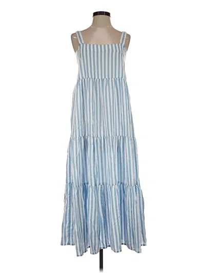 Pre-owned The Drop Casual Dress In Blue