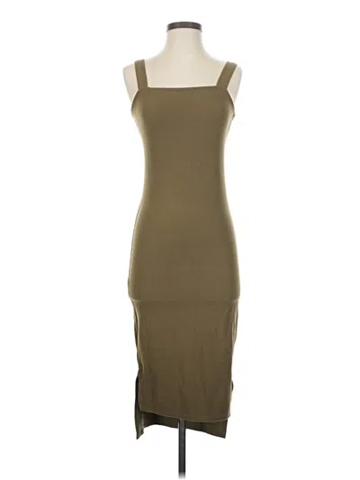 Pre-owned The Drop Casual Dress In Brown