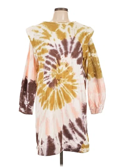 Pre-owned The Drop Casual Dress In Brown
