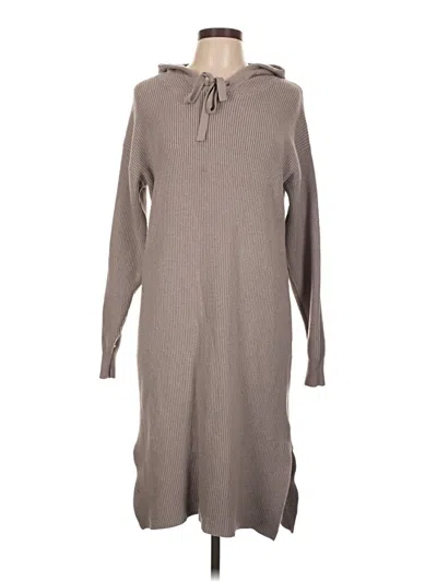 Pre-owned The Drop Casual Dress In Gray