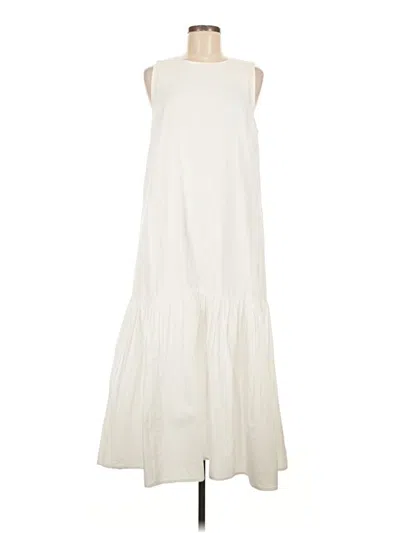 Pre-owned The Drop Casual Dress In Ivory