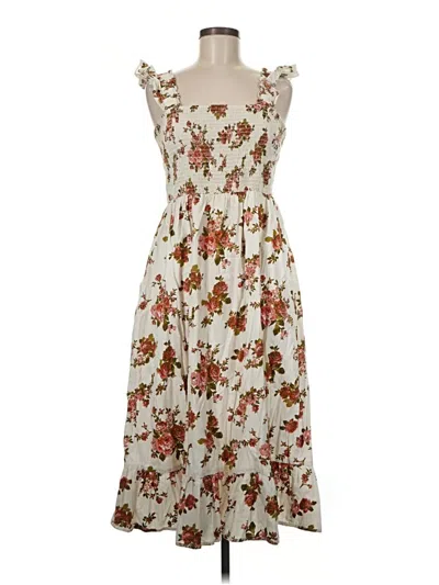 Pre-owned The Drop Casual Dress In Ivory