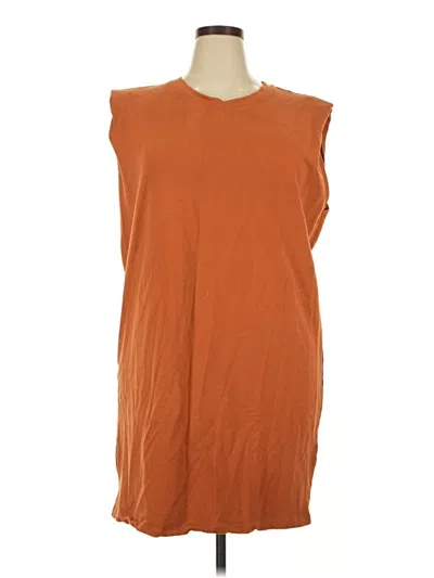 Pre-owned The Drop Casual Dress In Orange