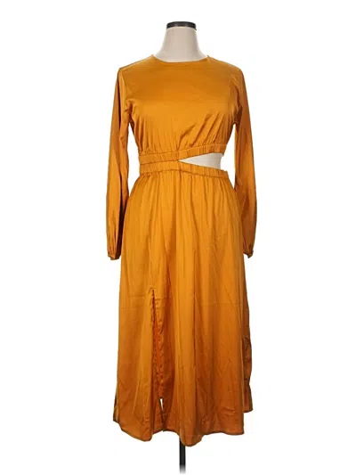 Pre-owned The Drop Casual Dress In Orange