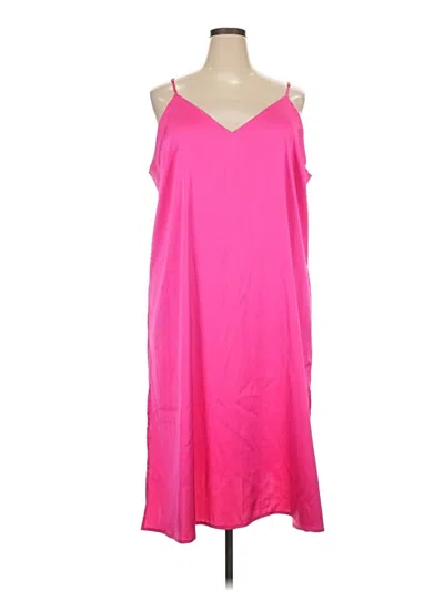Pre-owned The Drop Casual Dress In Pink