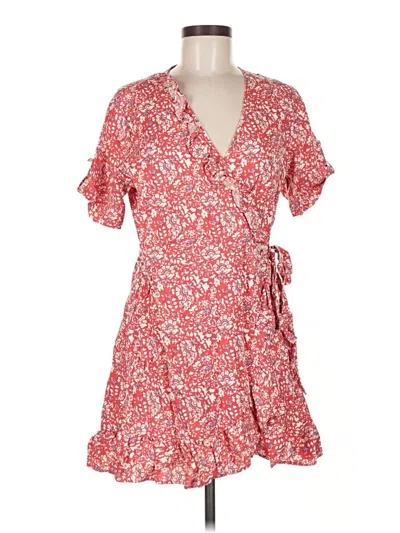 Pre-owned The Drop Casual Dress In Red