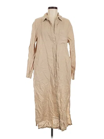 Pre-owned The Drop Casual Dress In Tan