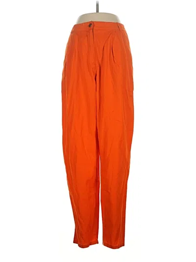 Pre-owned The Drop Casual Pants In Orange