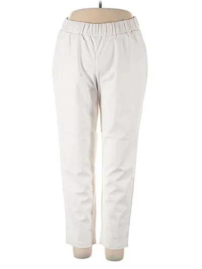 Pre-owned The Drop Casual Pants In White