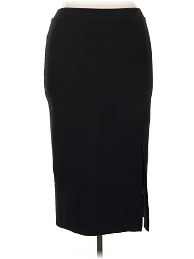 Pre-owned The Drop Casual Skirt In Black