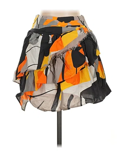 Pre-owned The Drop Casual Skirt In Orange