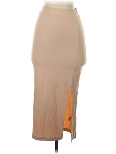 Pre-owned The Drop Casual Skirt In Tan