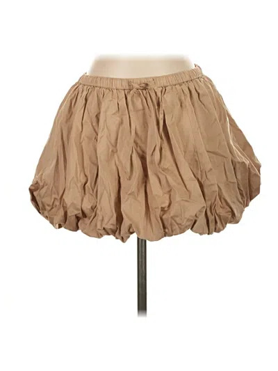 Pre-owned The Drop Casual Skirt In Tan