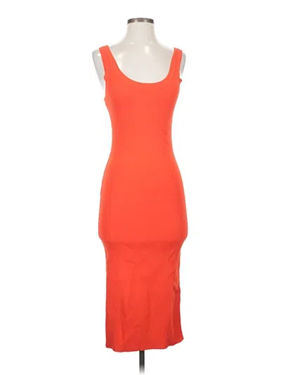 Pre-owned The Drop Cocktail Dress In Orange