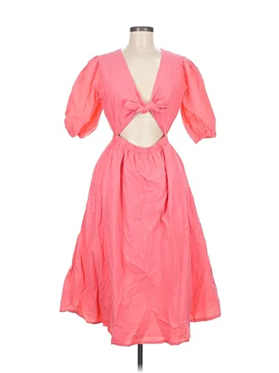 Pre-owned The Drop Cocktail Dress In Pink