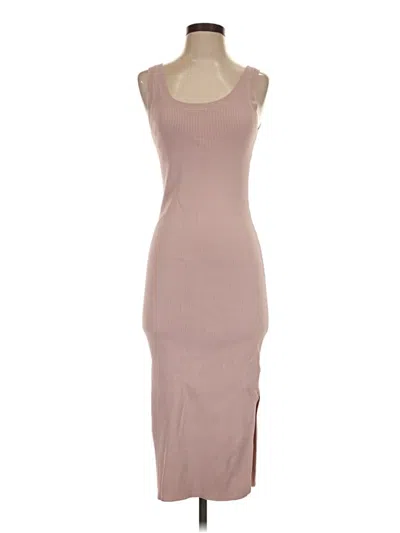 Pre-owned The Drop Cocktail Dress In Tan