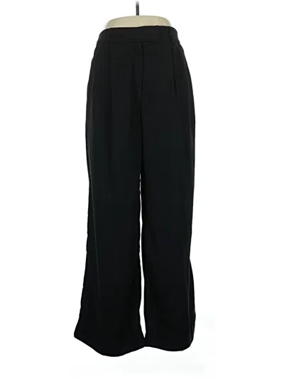 Pre-owned The Drop Dress Pants In Black