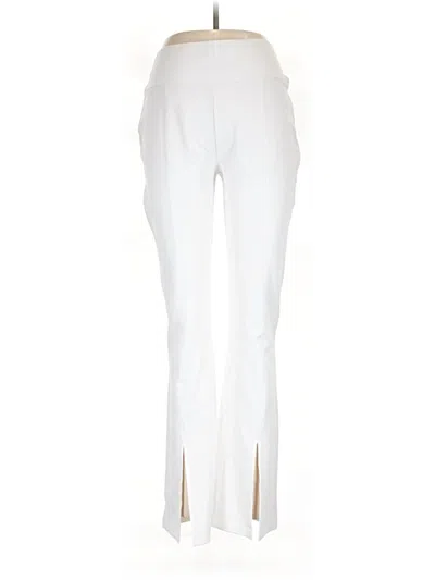 Pre-owned The Drop Dress Pants In White