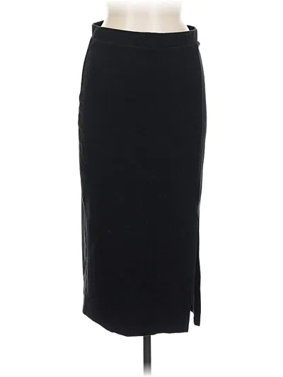 Pre-owned The Drop Formal Skirt In Black