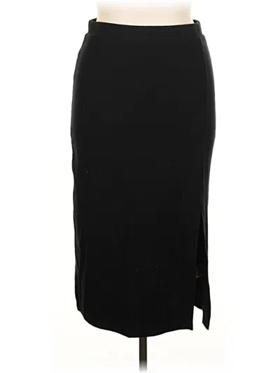 Pre-owned The Drop Formal Skirt In Black