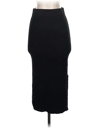 Pre-owned The Drop Formal Skirt In Black
