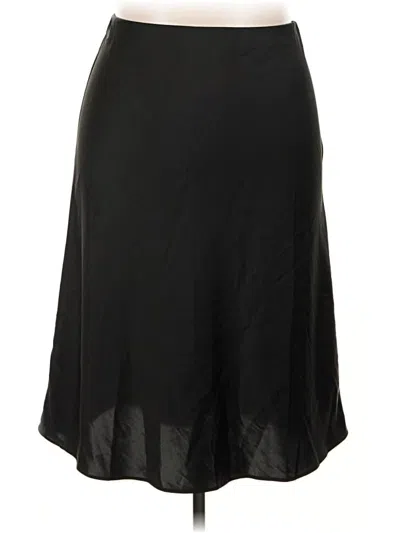 Pre-owned The Drop Formal Skirt In Black