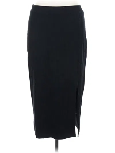 Pre-owned The Drop Formal Skirt In Black
