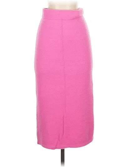 Pre-owned The Drop Formal Skirt In Pink