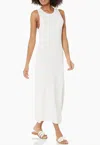 The Drop Gabriela Maxi Sweater Dress In Whisper White In White