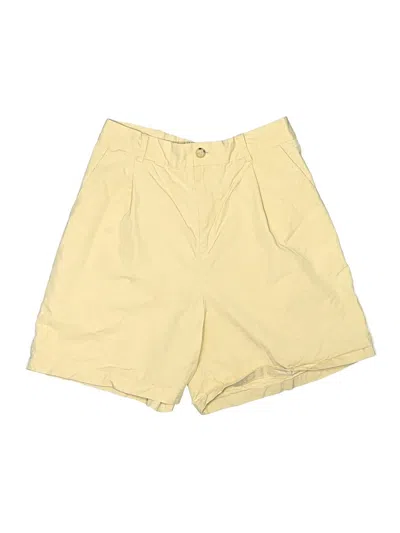 Pre-owned The Drop Khaki Shorts In Yellow