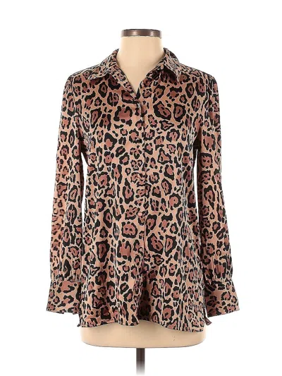 Pre-owned The Drop Long Sleeve Blouse