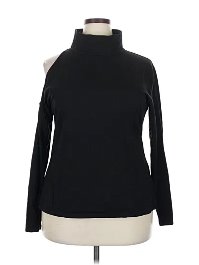 Pre-owned The Drop Long Sleeve Turtleneck In Black