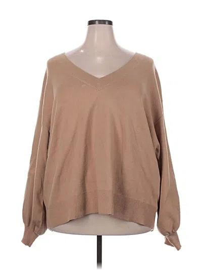 The Drop Pullover Sweater In Brown