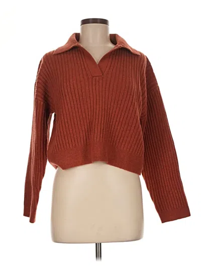 Pre-owned The Drop Pullover Sweater In Brown