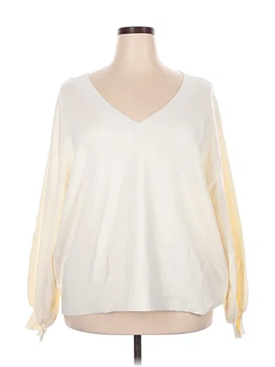 Pre-owned The Drop Pullover Sweater In Ivory