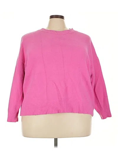 Pre-owned The Drop Pullover Sweater In Pink