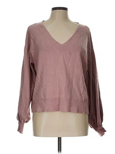 Pre-owned The Drop Pullover Sweater In Pink