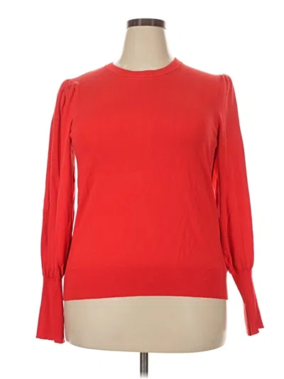 Pre-owned The Drop Pullover Sweater In Red