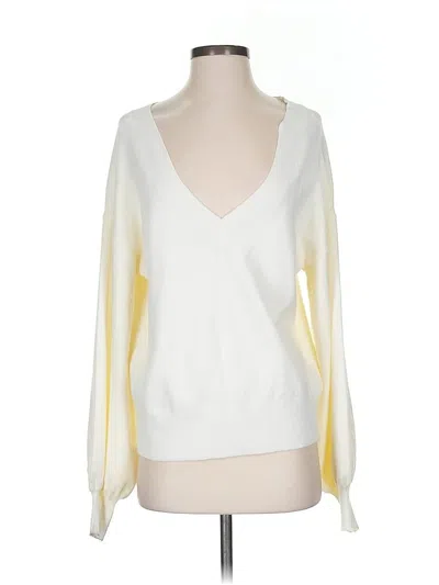 Pre-owned The Drop Pullover Sweater In White