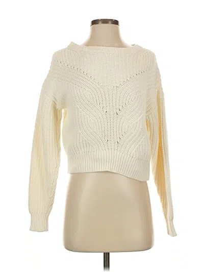 Pre-owned The Drop Pullover Sweater In White