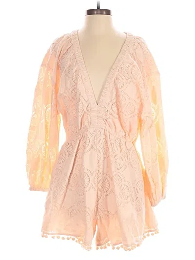 Pre-owned The Drop Romper In Pink