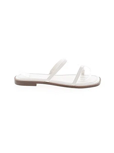 Pre-owned The Drop Sandals In White