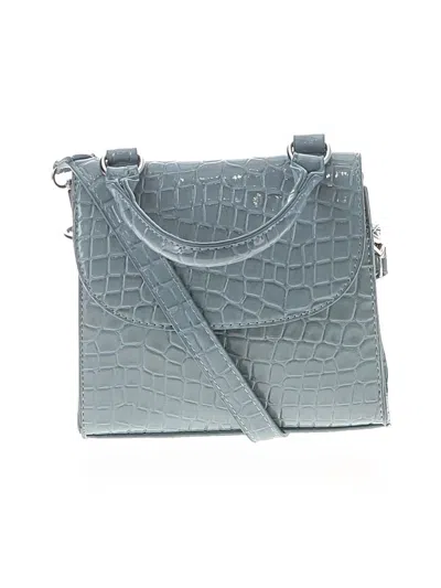 Pre-owned The Drop Satchel In Teal