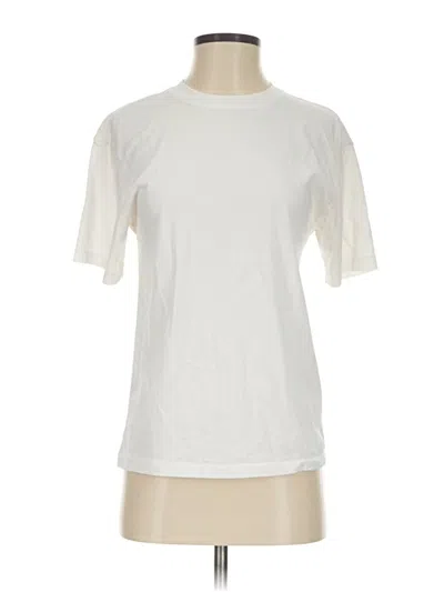Pre-owned The Drop Short Sleeve T-shirt In Ivory