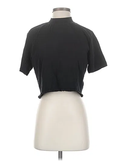 Pre-owned The Drop Short Sleeve Turtleneck In Black