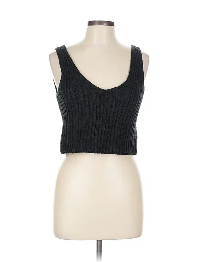Pre-owned The Drop Sleeveless Top Black Sweetheart Neckline Tops
