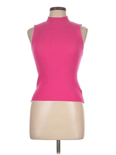 Pre-owned The Drop Sweater Vest In Pink